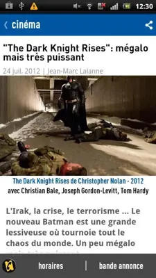 les inRocKs android App screenshot 1