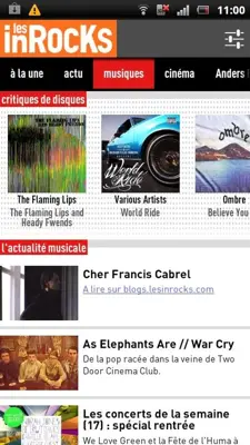 les inRocKs android App screenshot 5